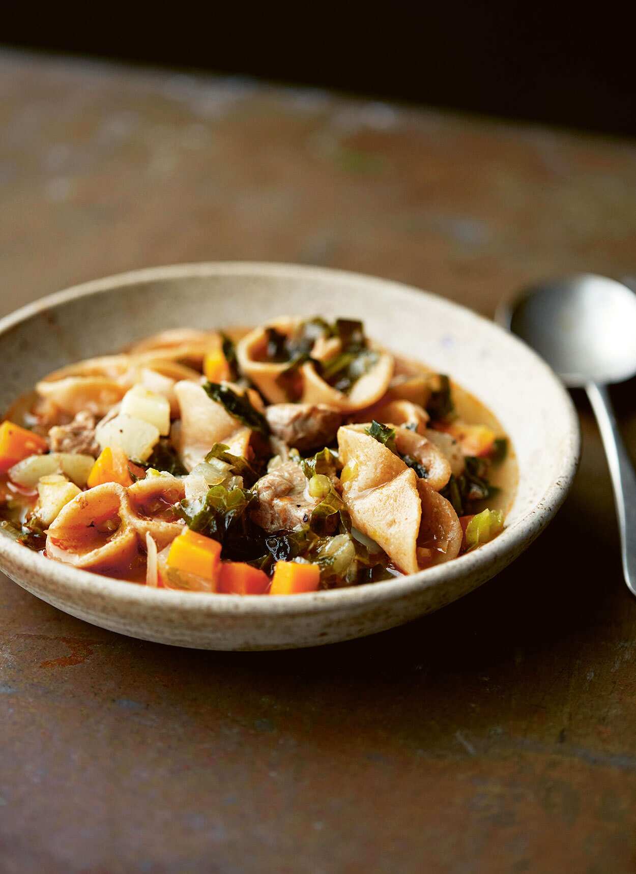 Chutagi (pasta with vegetables)