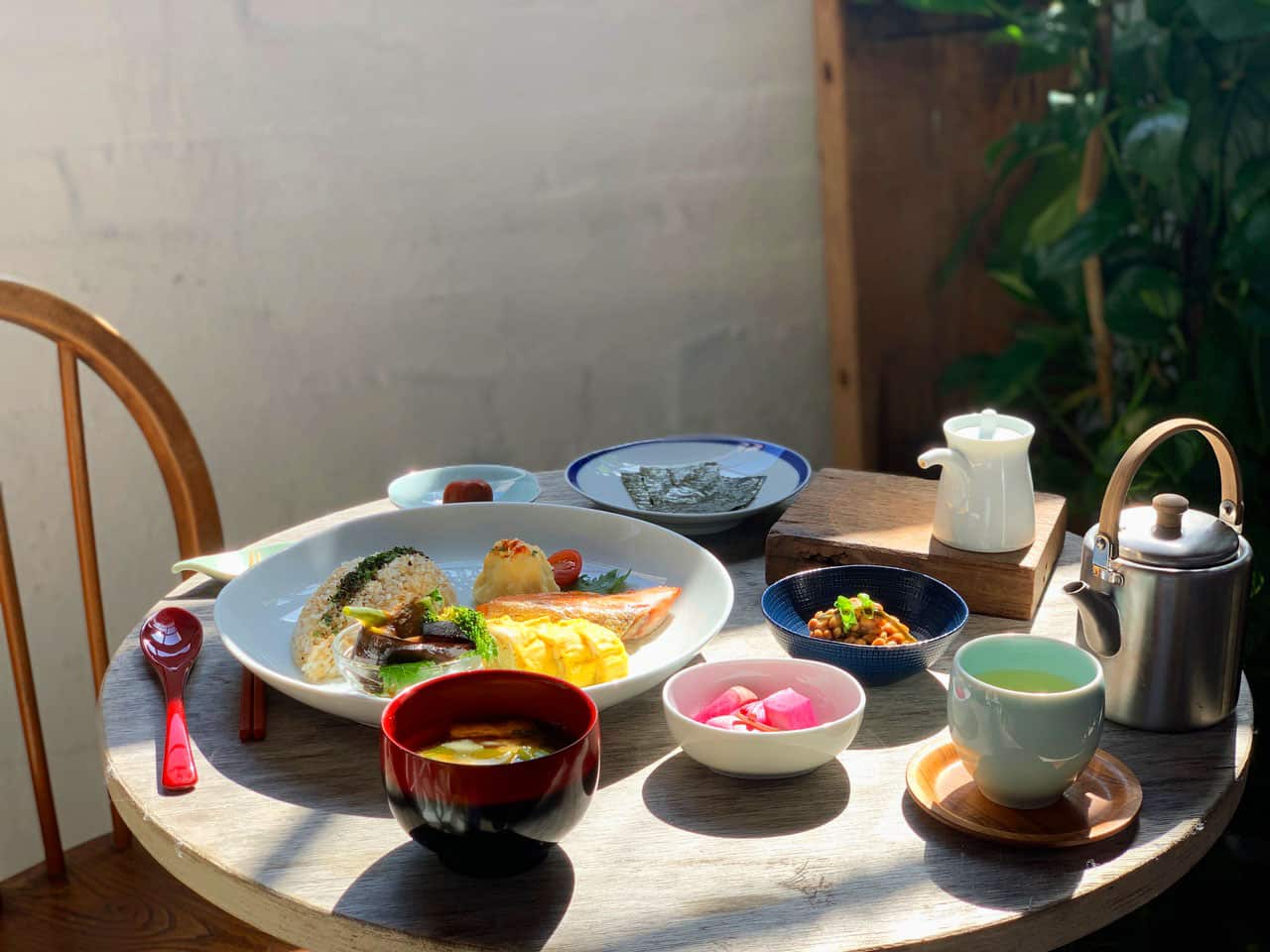 The Japanese breakfast set at Cibi.