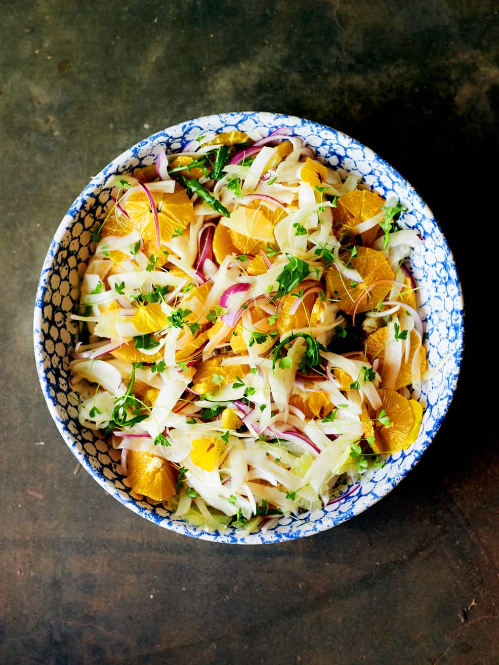 Citrus and fennel salad