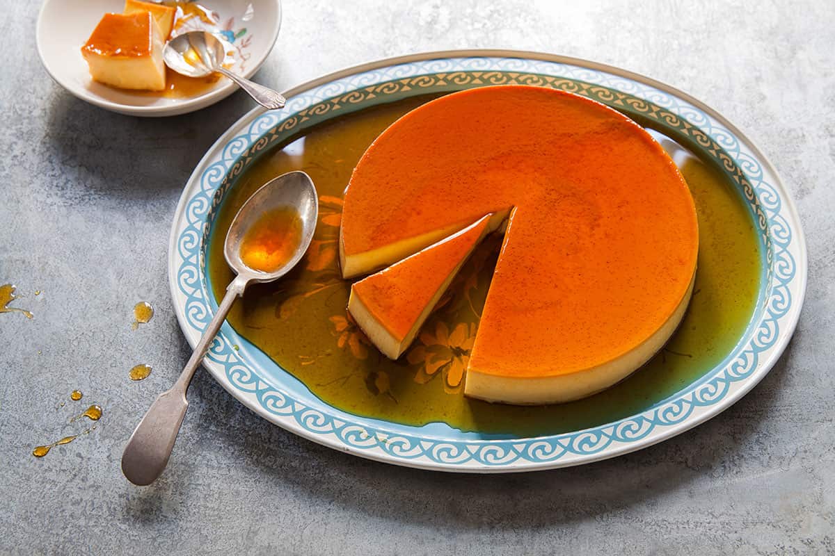 Classic creme caramel