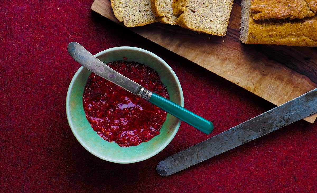 Raspberry chia jam 