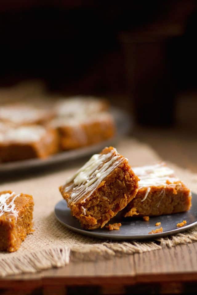 Indian fudge (burfi)