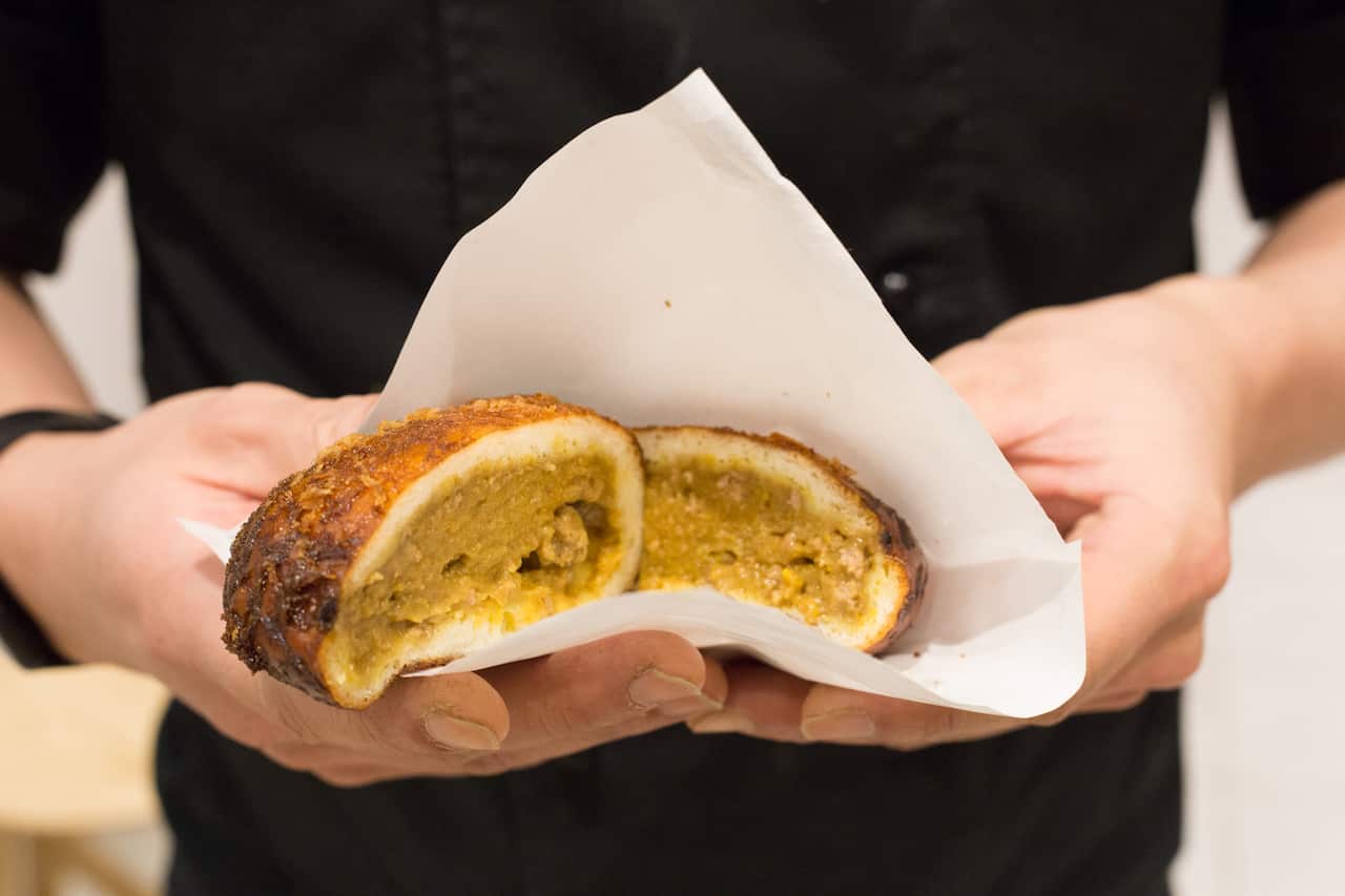 Coppe pan Japanese Bakery yakisoba coppe pan.