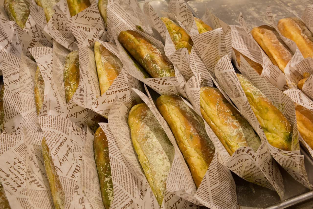 Coppe pan Japanese Bakery yakisoba coppe pan.