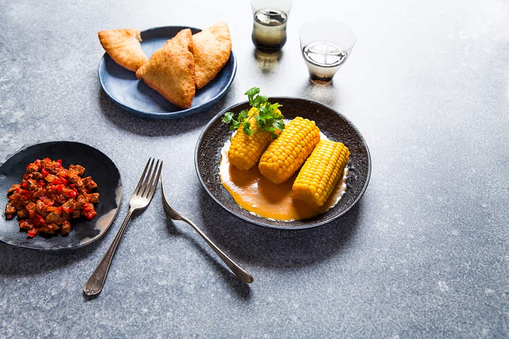 Corn in coconut sauce (mahindi ya naz)