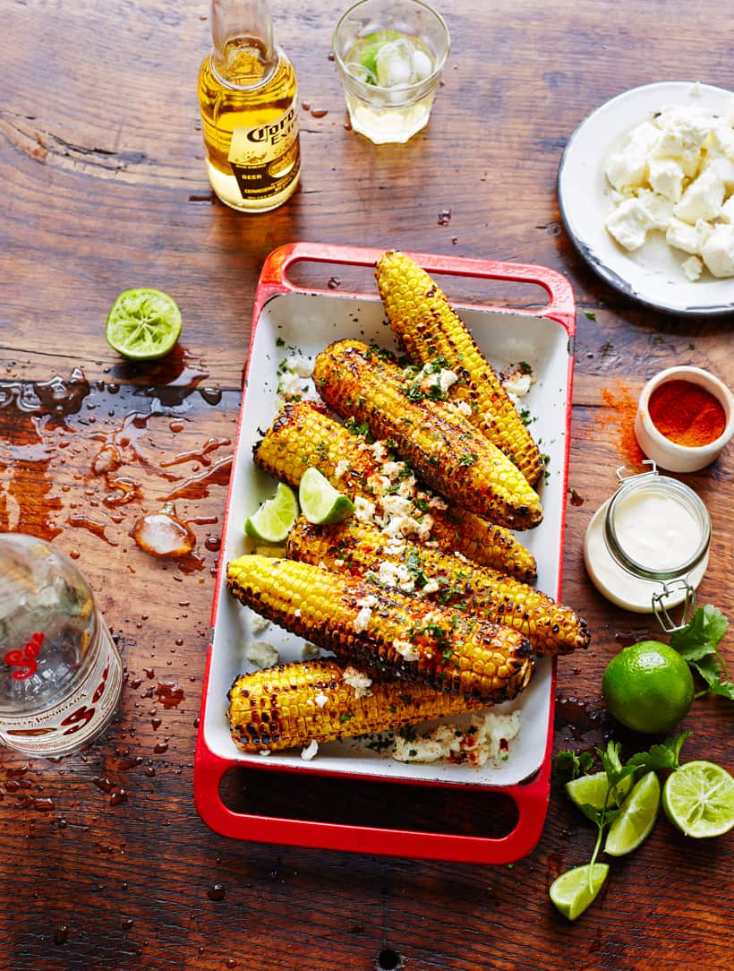 Corn on the cob (elote)