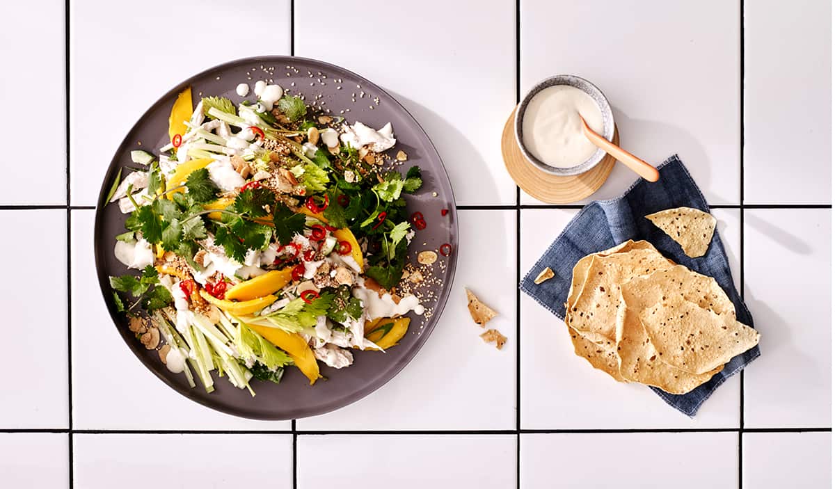 Contemporary Coronation chicken