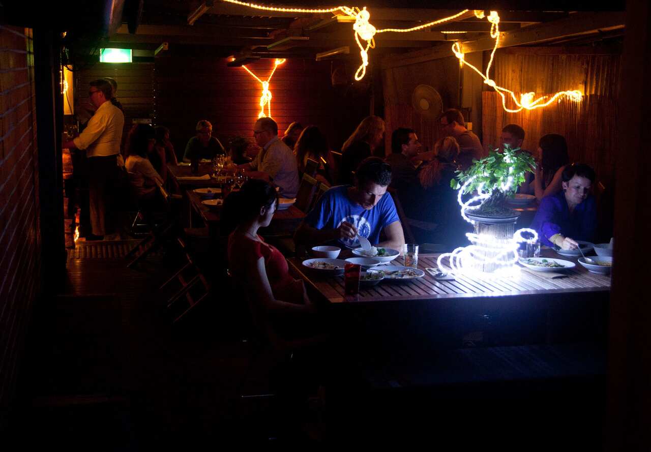 Easy Tiger courtyard