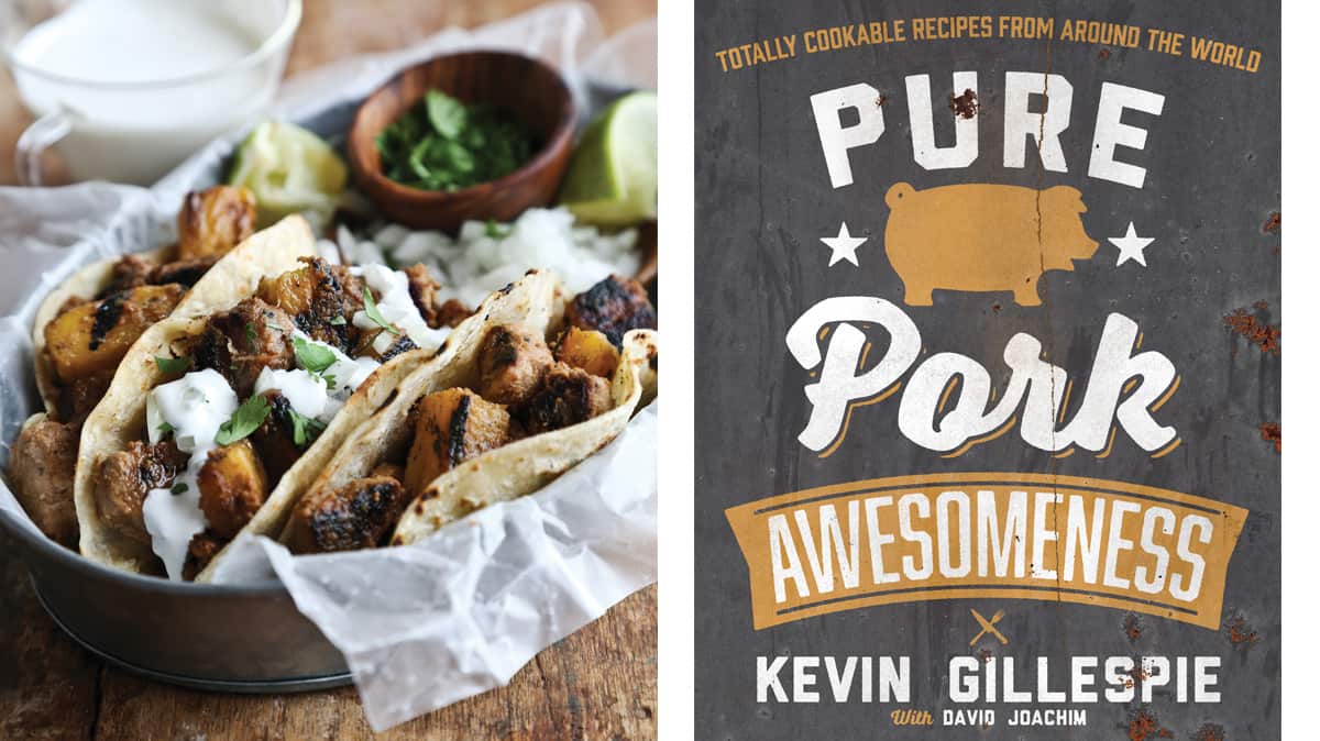 Pure Pork cover plus tacos