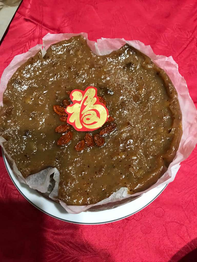 Mum's version made with red bean.