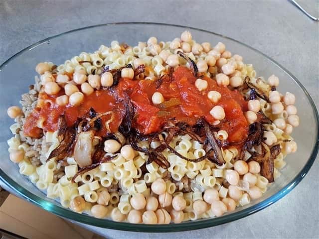 koshari Egyptian food