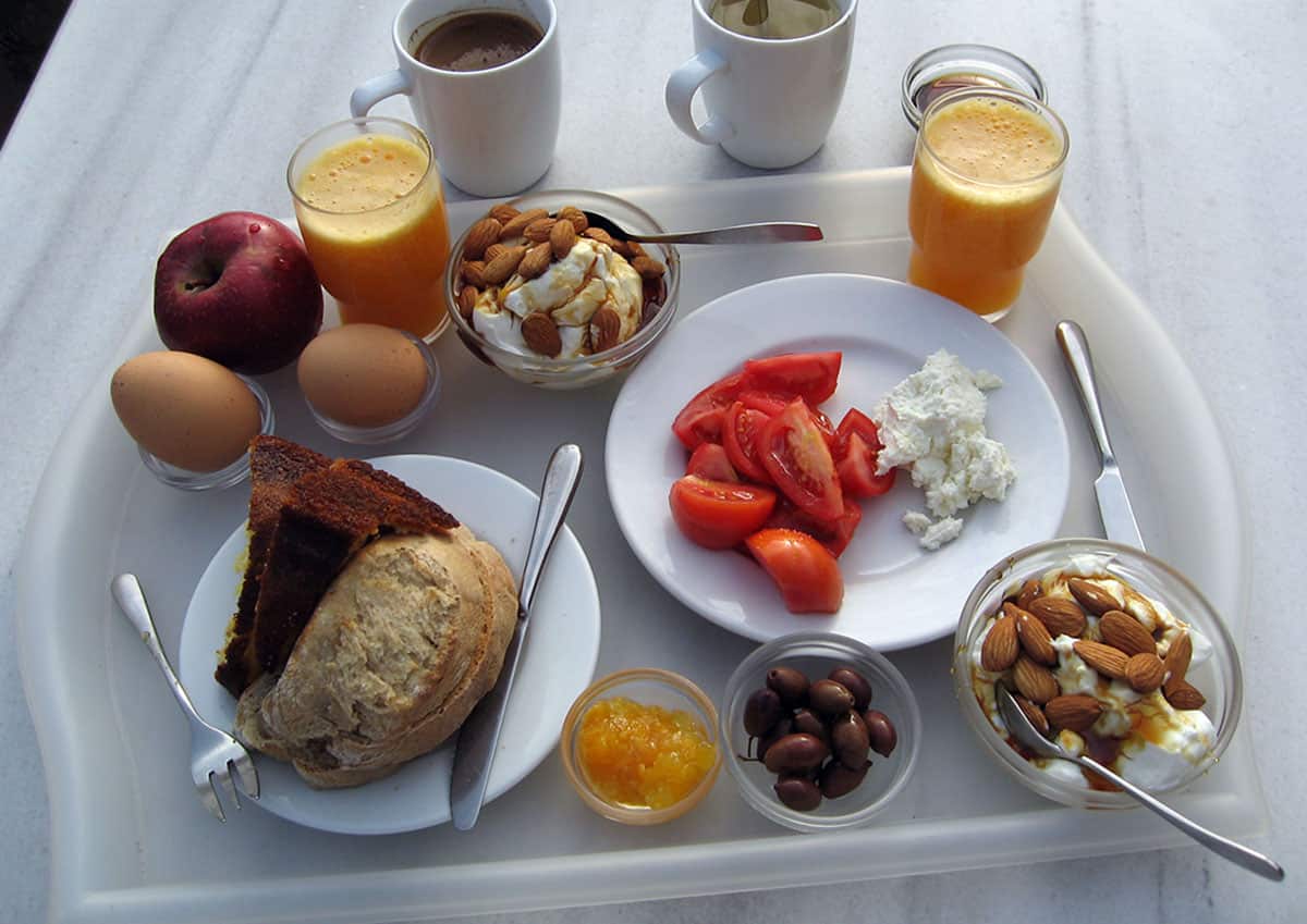 Breakfast in Crete