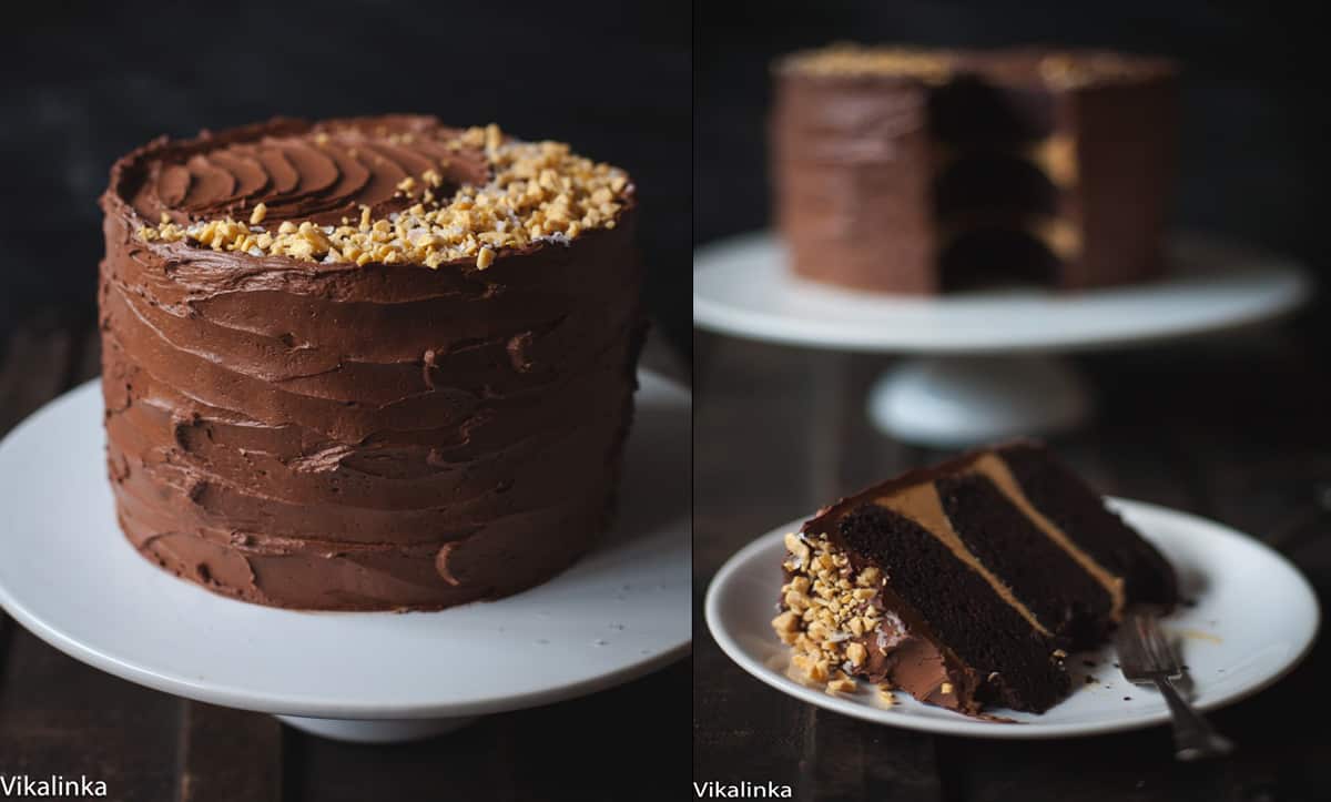 HONEYCOMB CRUNCH CAKE