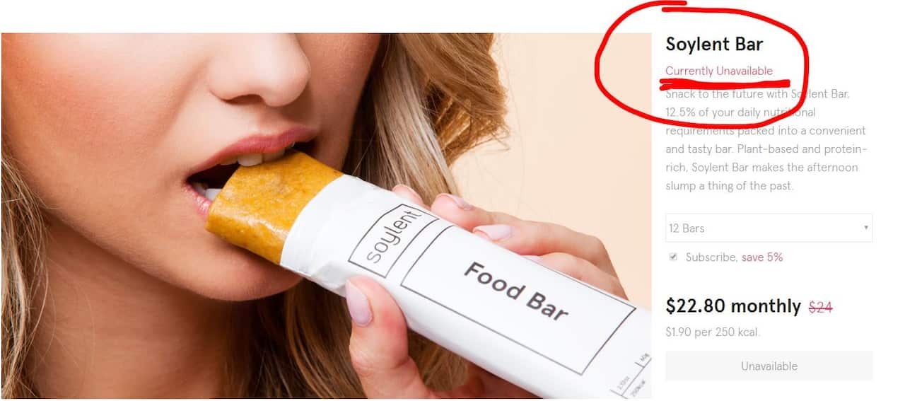 soylent bar