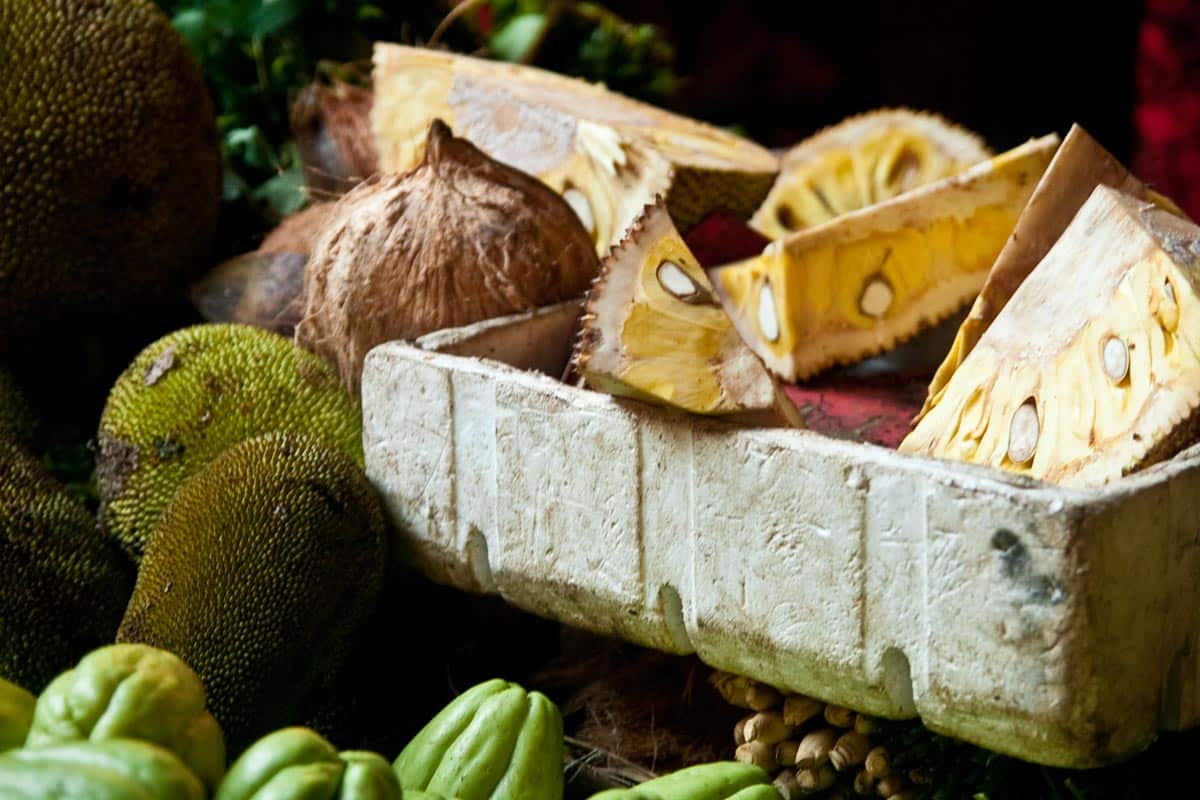 Cut jackfruit