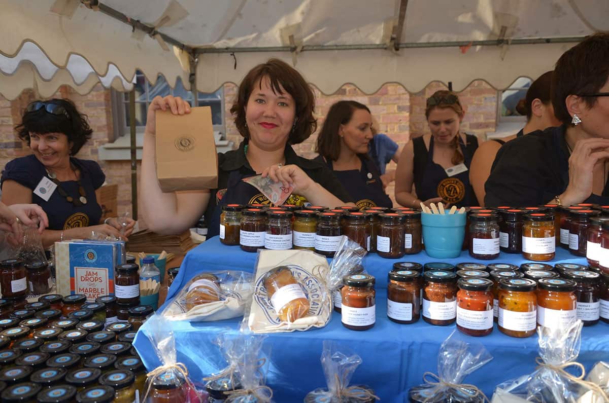 CWA fundraising stall in Sydney