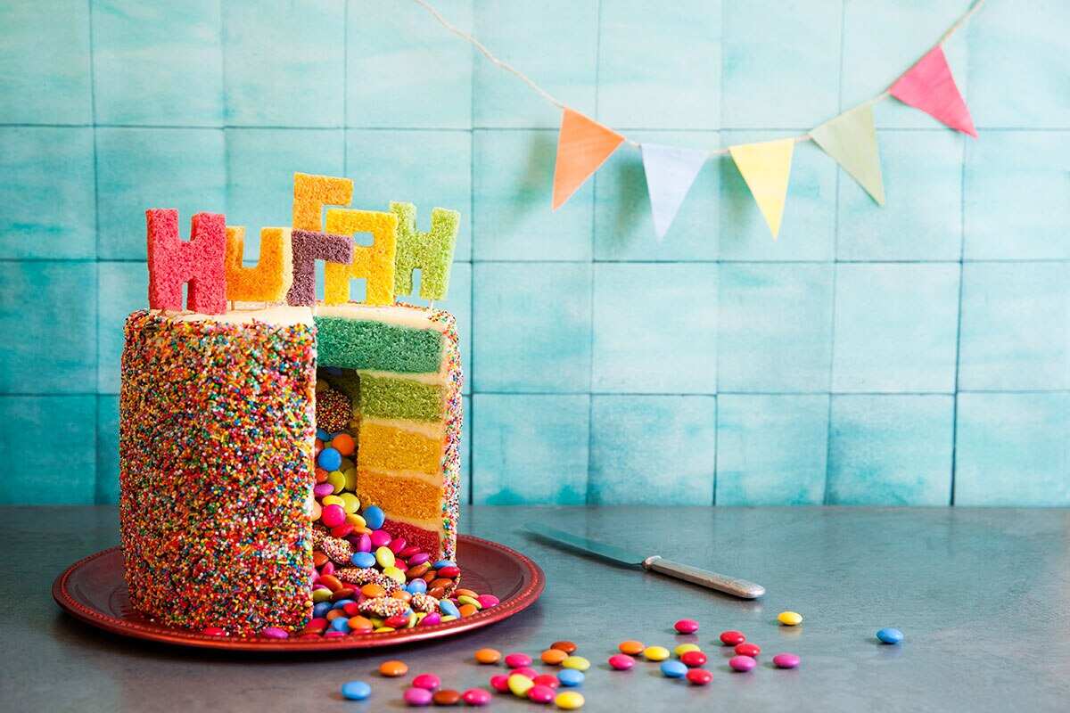 Rainbow cake