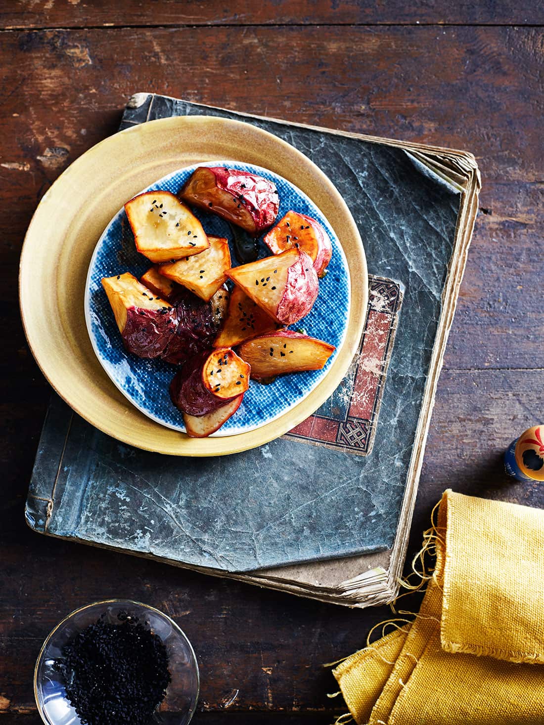 Japanese candied sweet potato (daigaku imo)