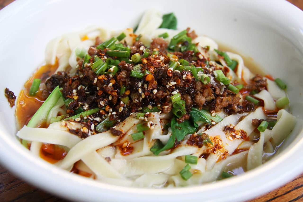 Suck it up: dan dan noodles are just one of many Chinese specialties worth your time.