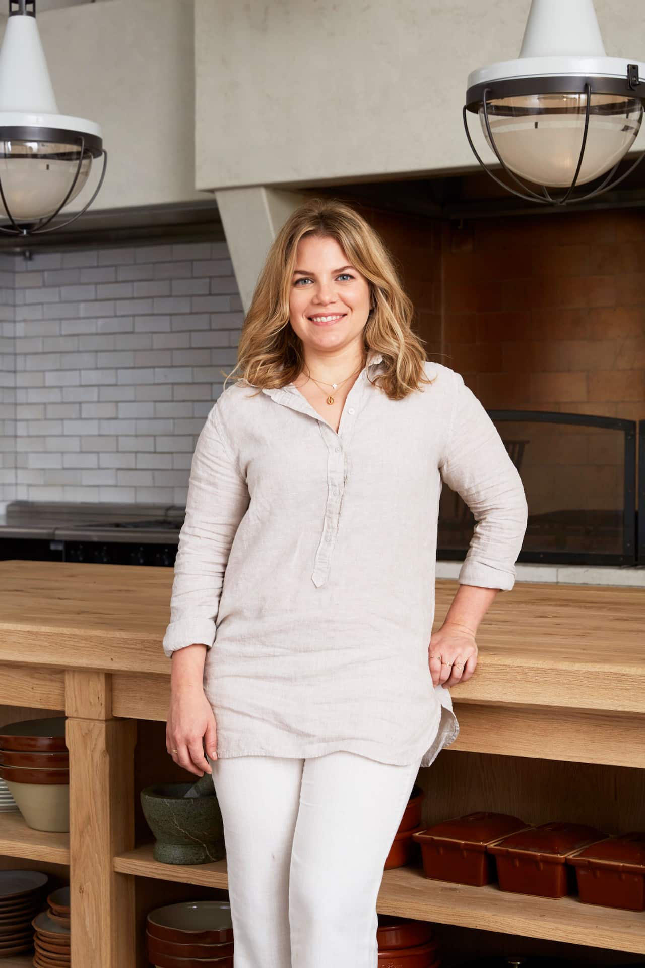 Danielle Alvarez runs the kitchen at Fred's in Sydney. 