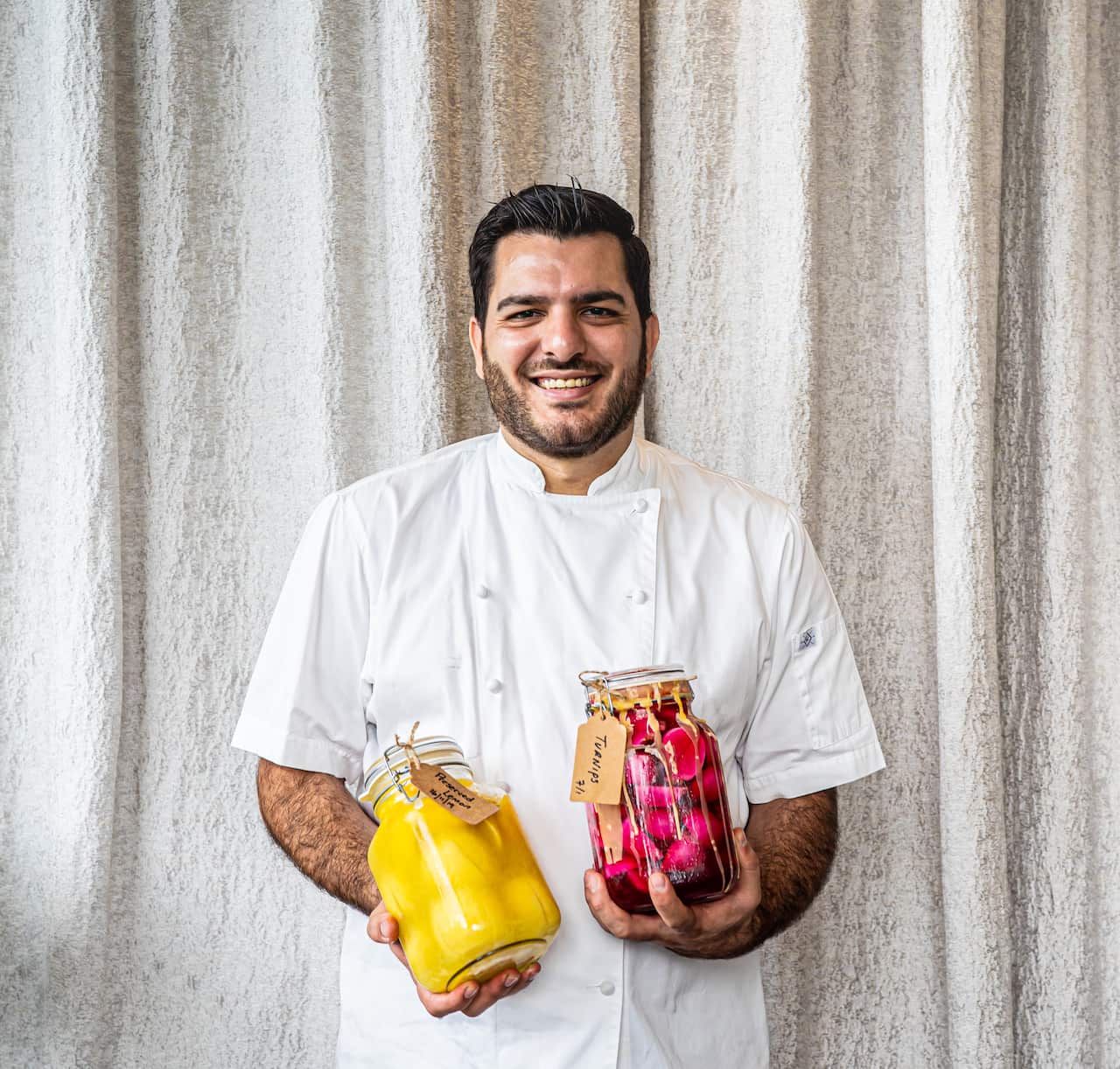 Dany Karam makes incredible Middle Eastern dishes at Bar Tikram.