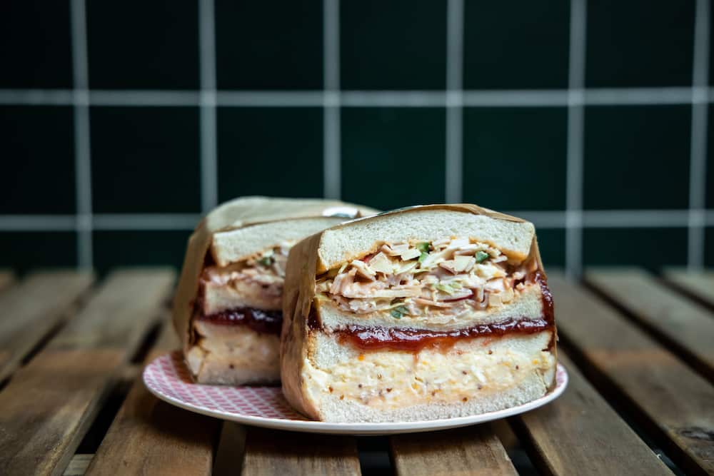 The menu revolves around sandwiches, with the Idol sandwich as the drawcard