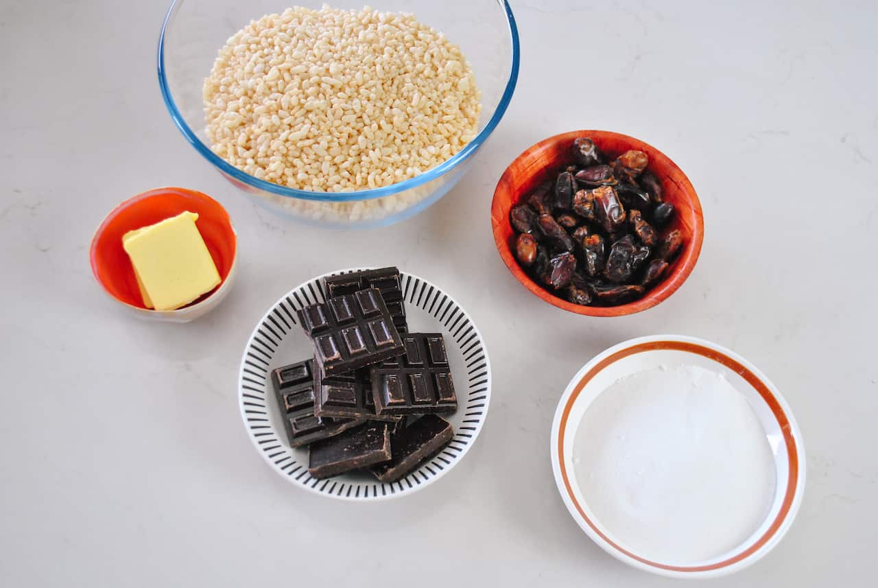 Date slice ingredients