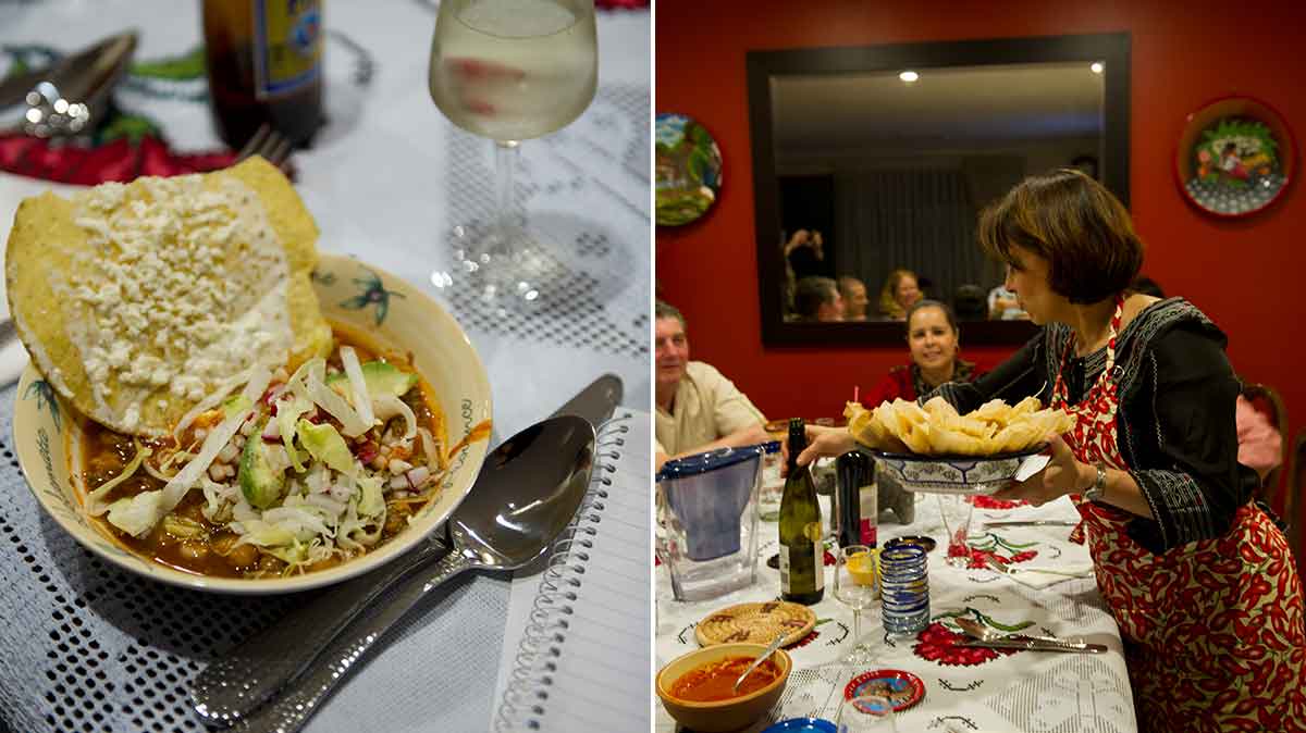 Marycarmen Aguilera and her Day of the Dead feast