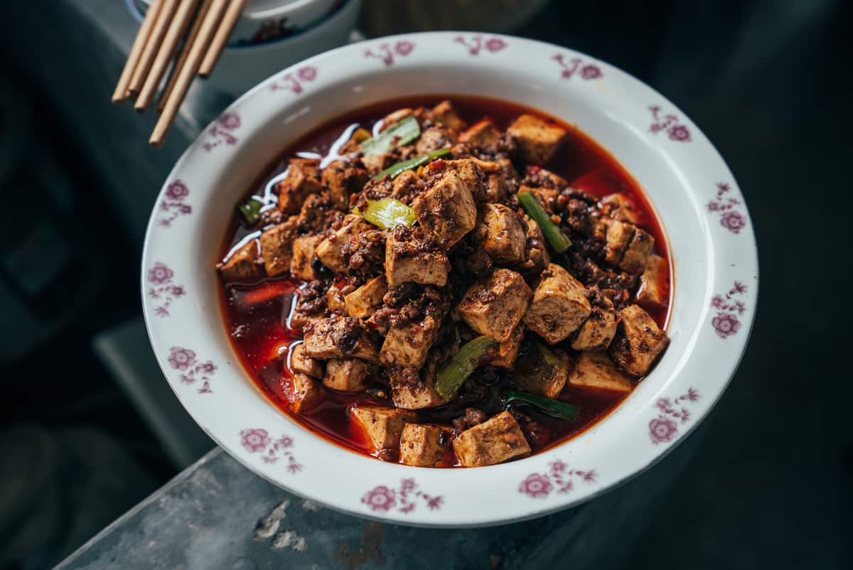 Mapo tofu