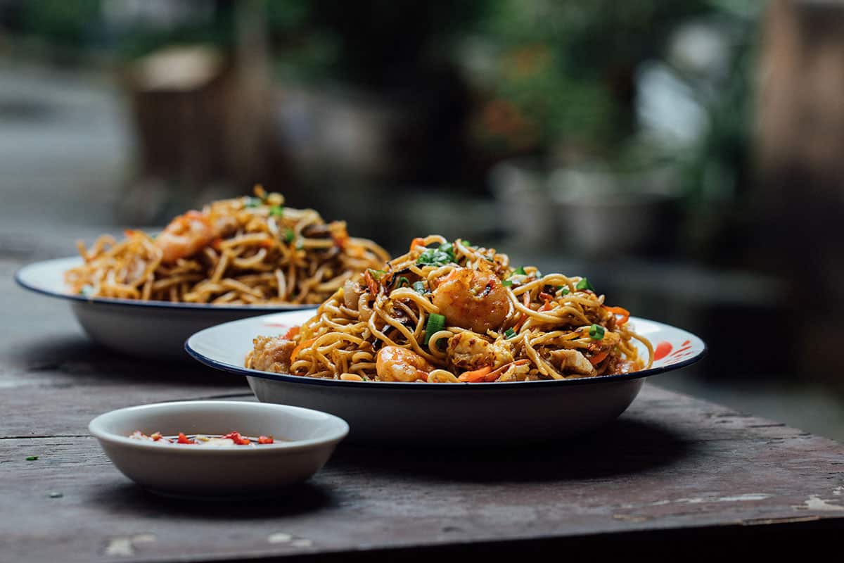 Hokkien fried noodles