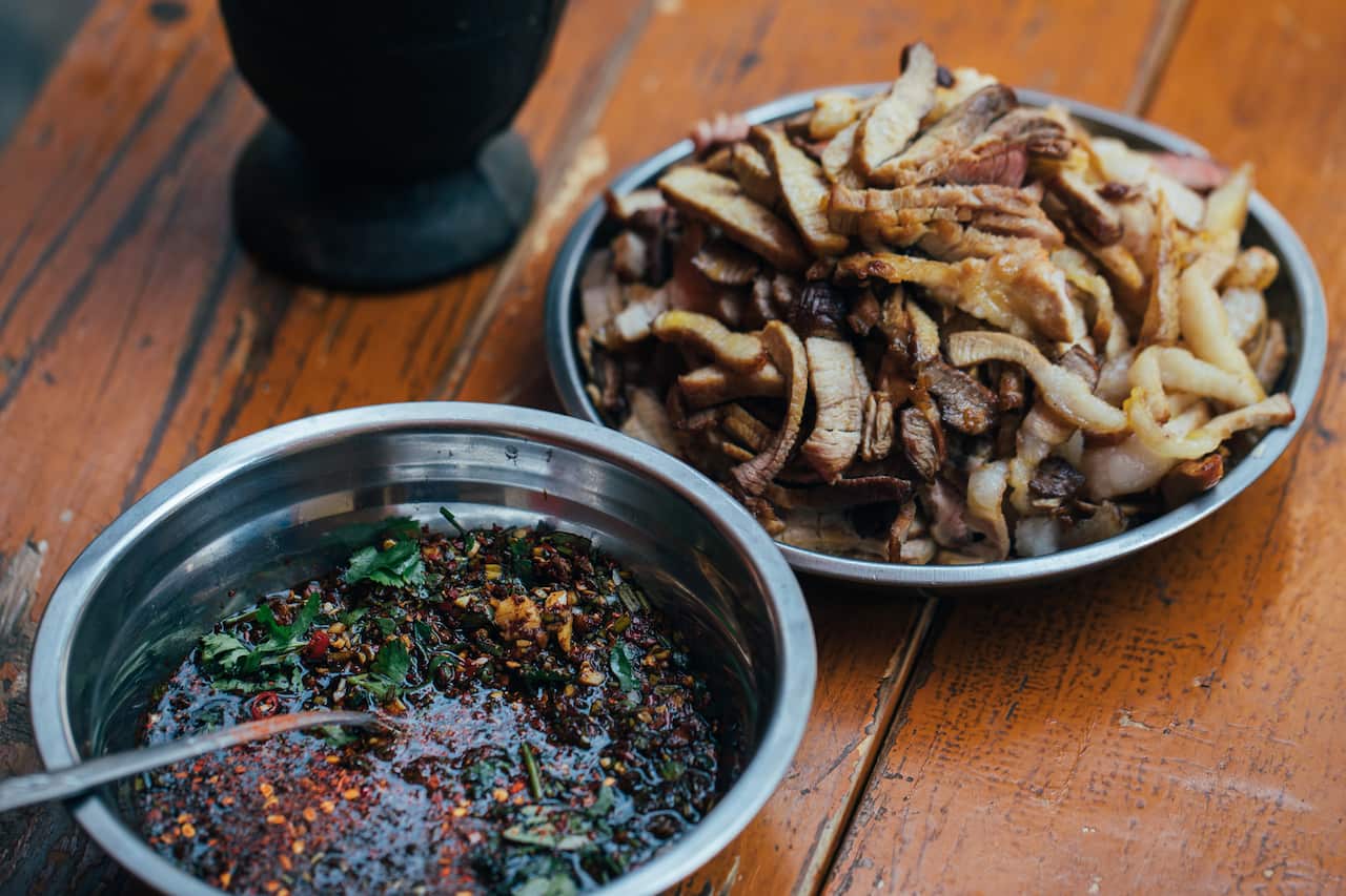 Bai-style grilled pork