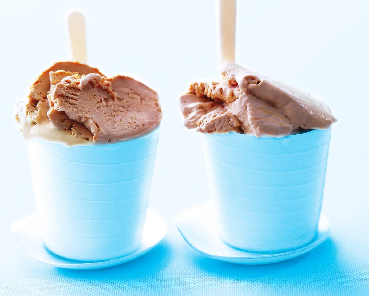 cheat’s caramel ice-cream