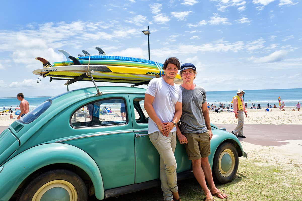 Hayden Quinn and Dan Churchill, Surfing the Menu, Next Generation hosts.