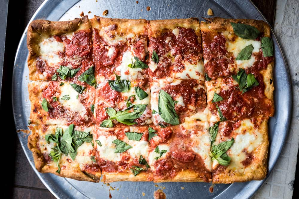 Maggie De Marco Mieles at Di Fara pizza