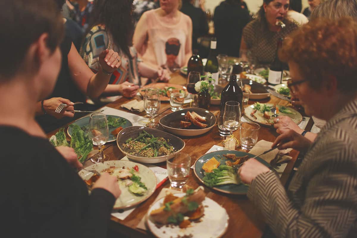 A dinner by Fully Booked