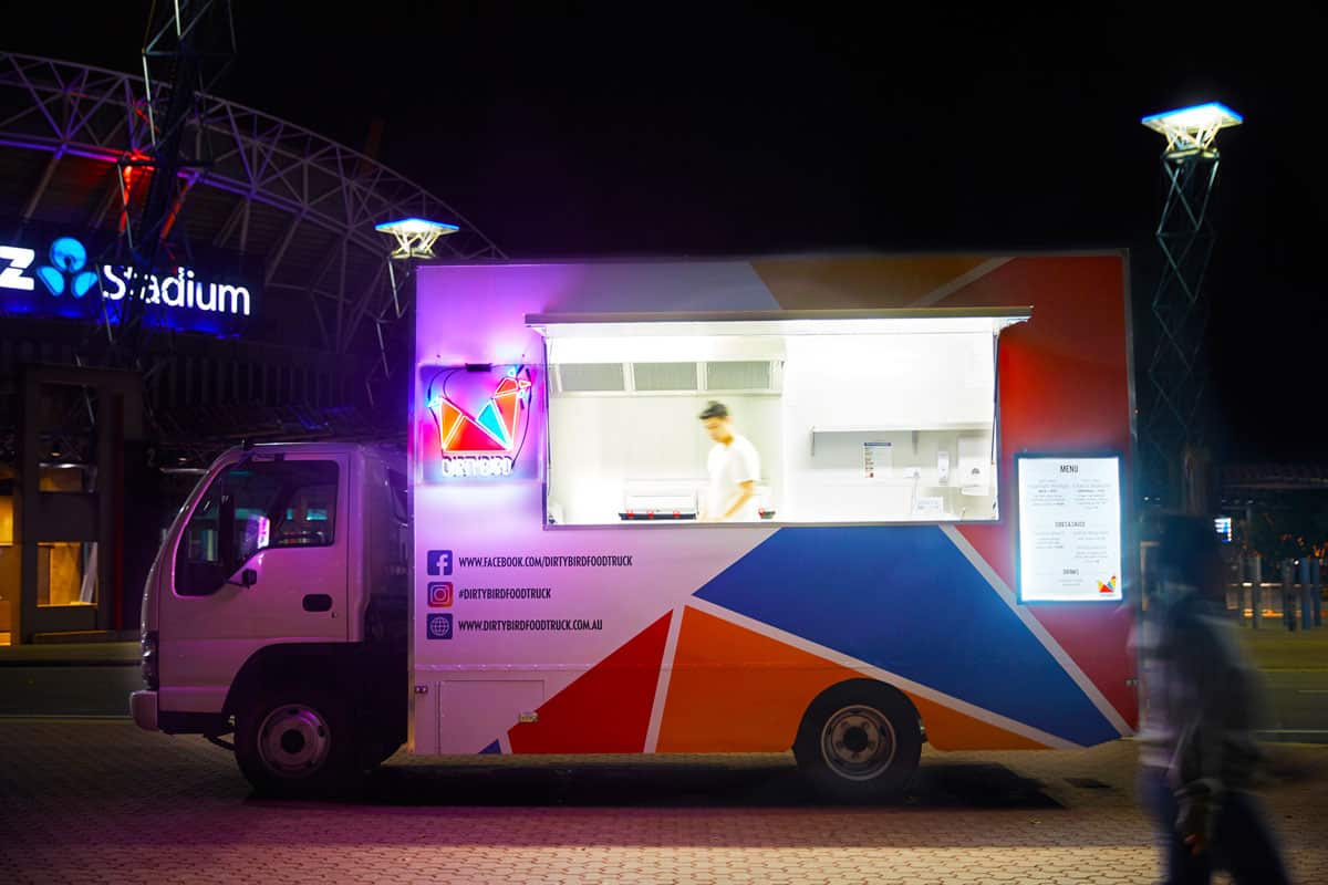 A Flemington car park is now home to the Paddy’s Night Food Markets, where diverse food trucks dish out bao, burgers and more.