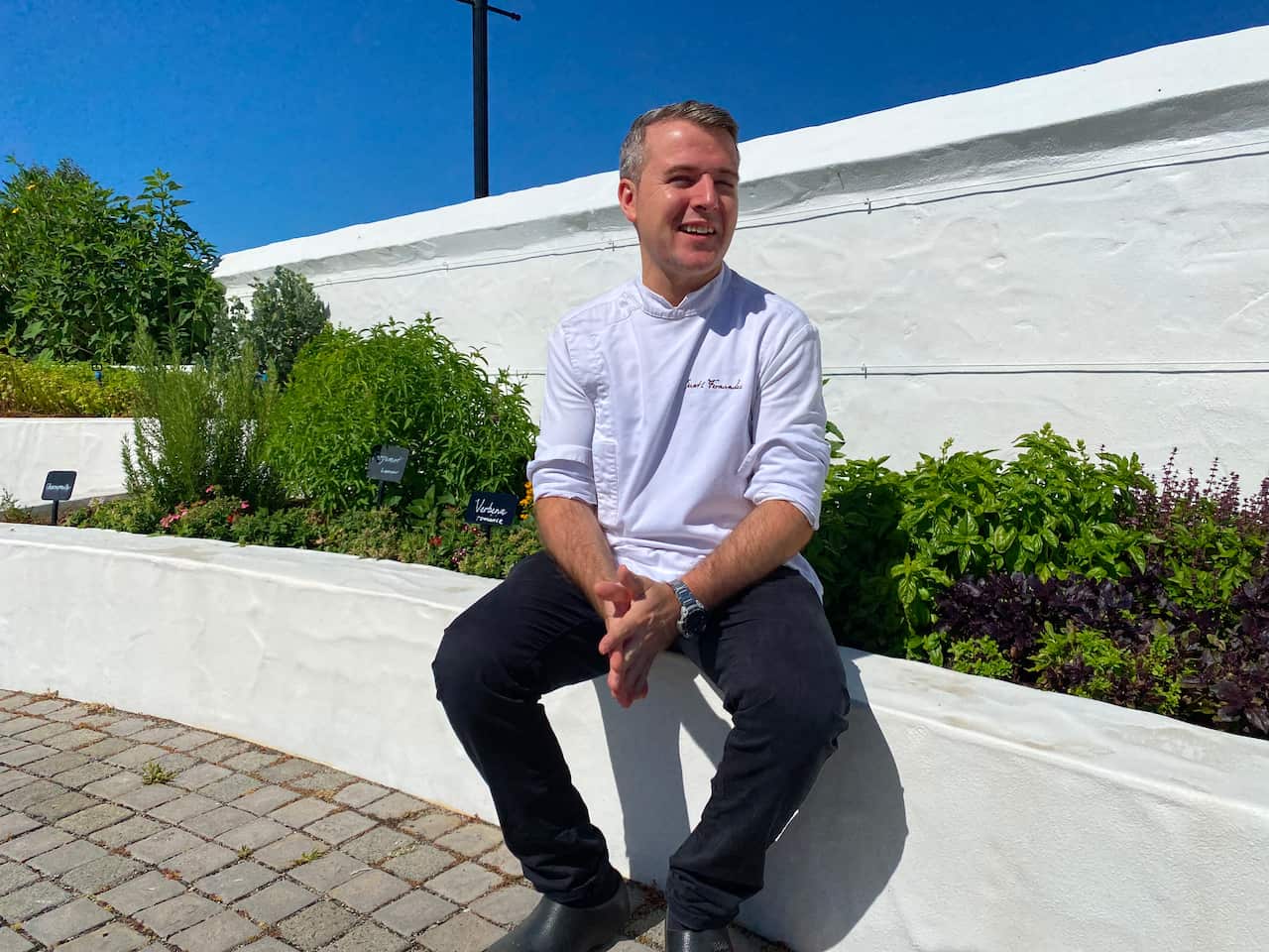 Galician chef Santiago Fernandez