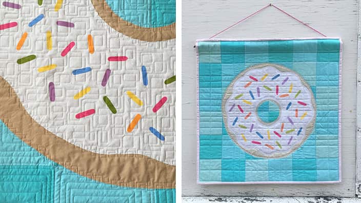 Tania Denyer's doughnut quilt