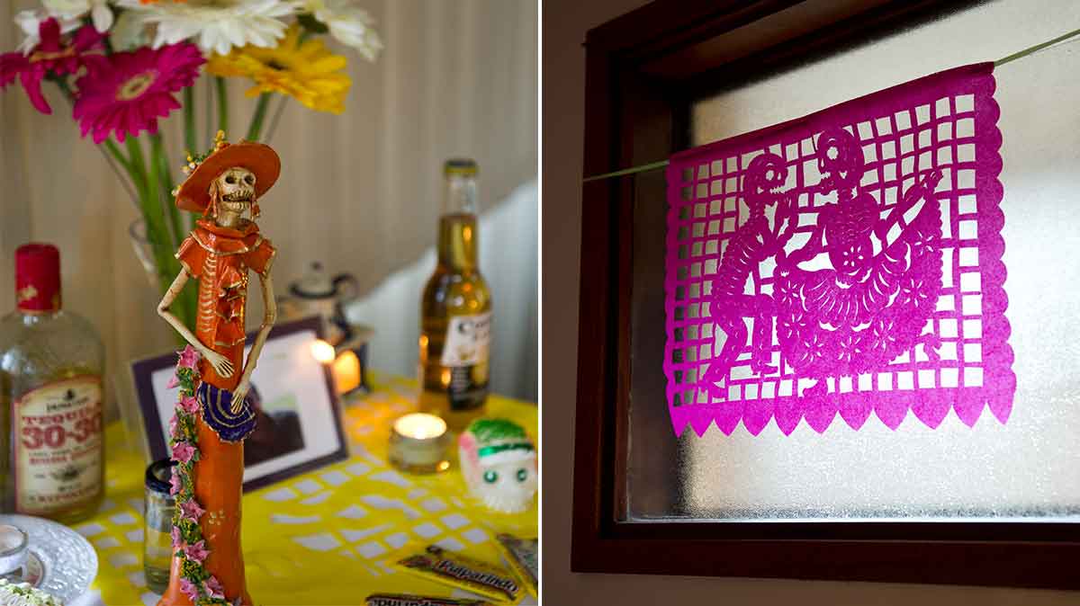 Day of the Dead at Marycarmen Aguilera's house