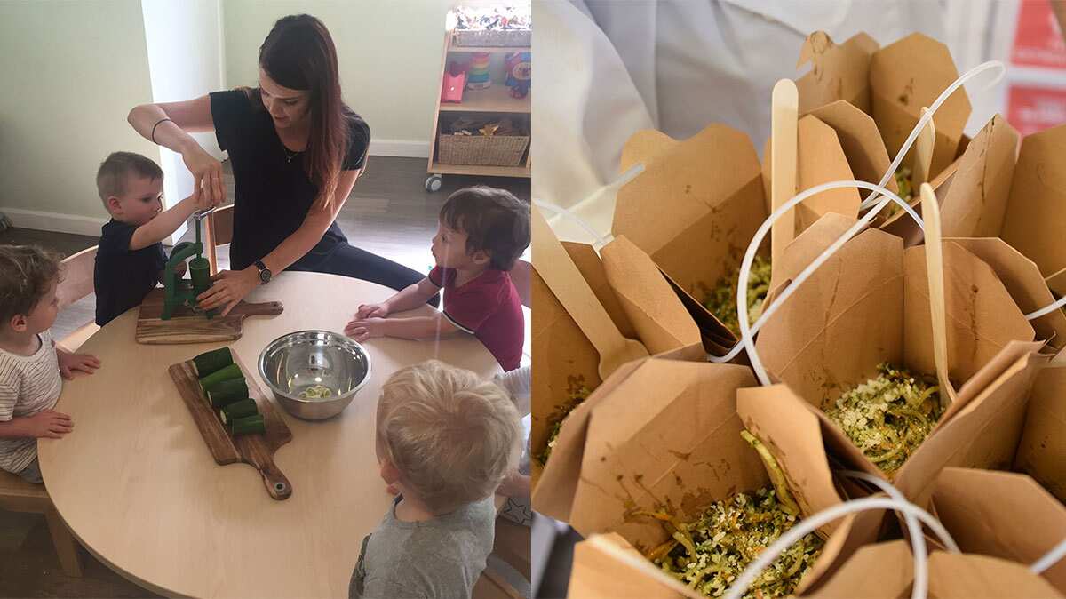 Paisley Park spiralising and food