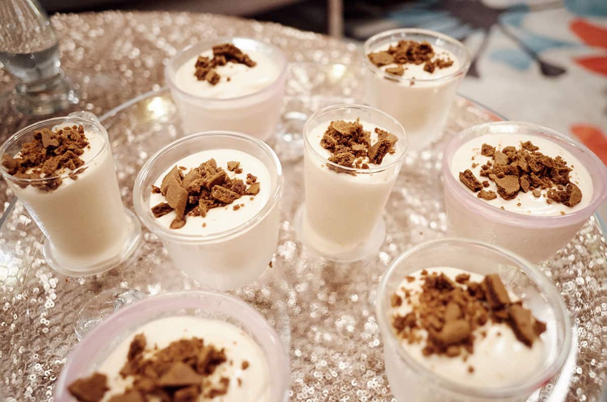 Dreamy orange mousse