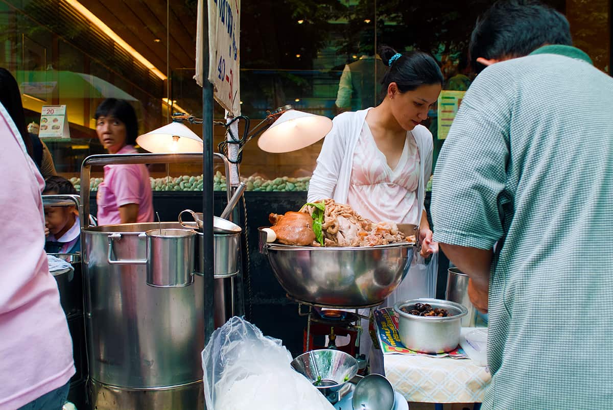 Thai street food
