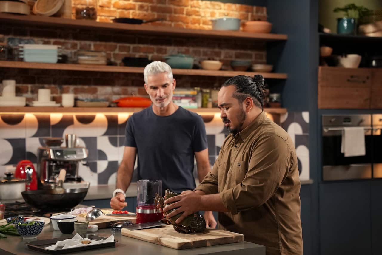 Craig Fpster and Adam Liaw