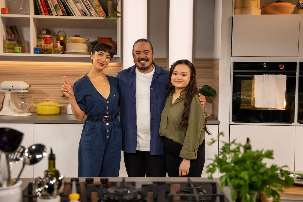 Linda Marigliano, Adam Liaw, Nina Huynh