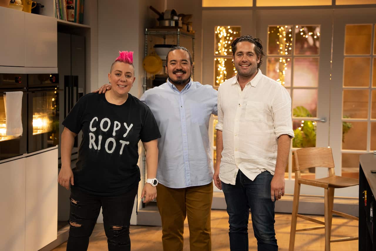 Anna Polyviou, Adam Liaw, Nigel Ward