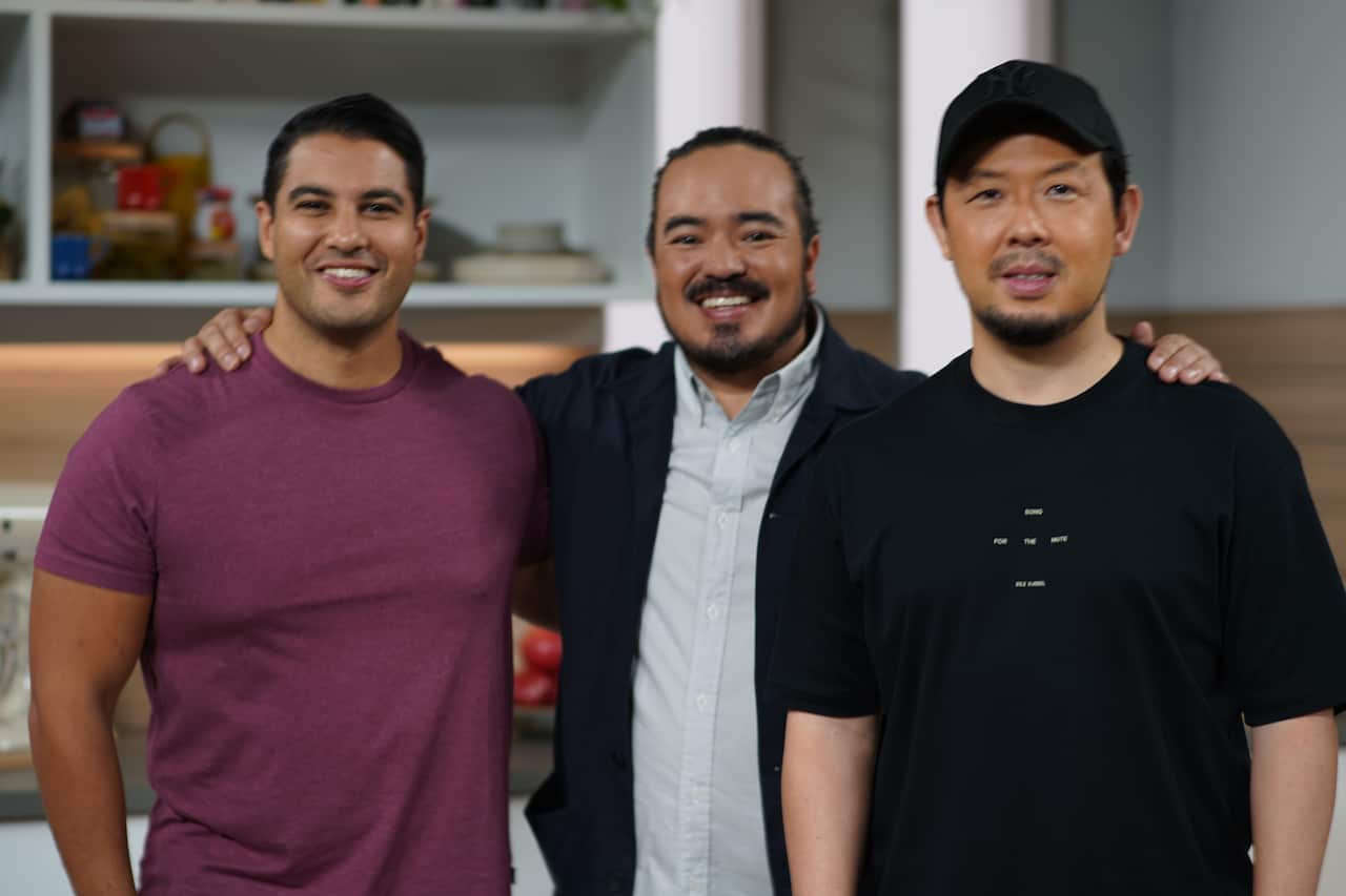 Marc Fennell, Adam Liaw, Chase Kojima