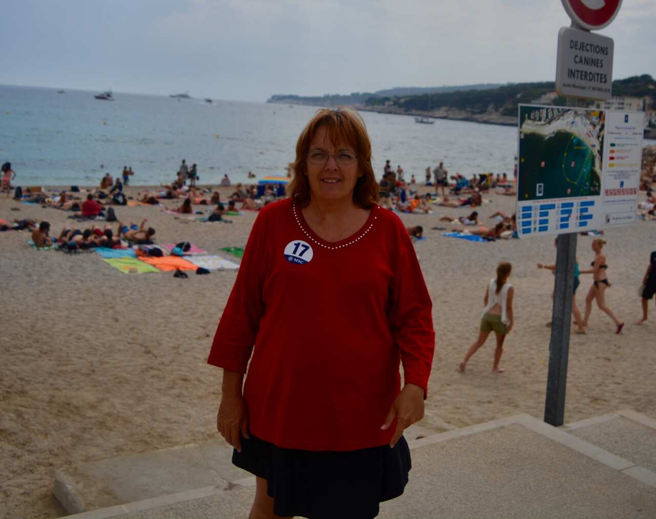 Pictured: Lyn Larkins before she experienced a stroke.