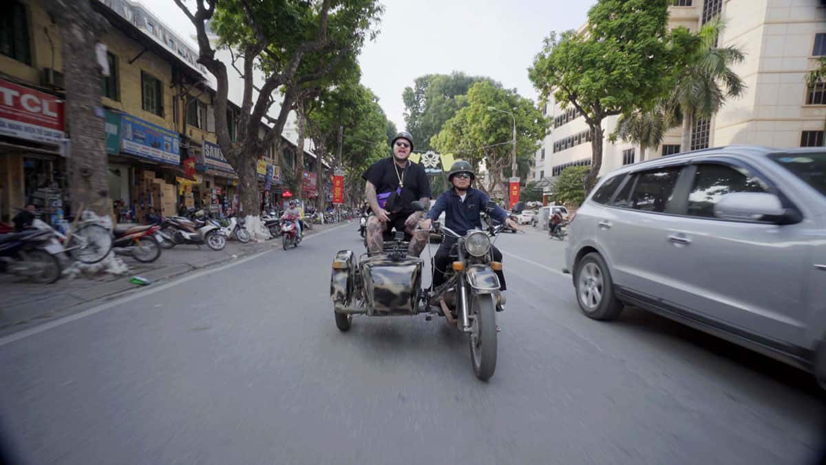 Matty Matheson and Rang in Hanoi