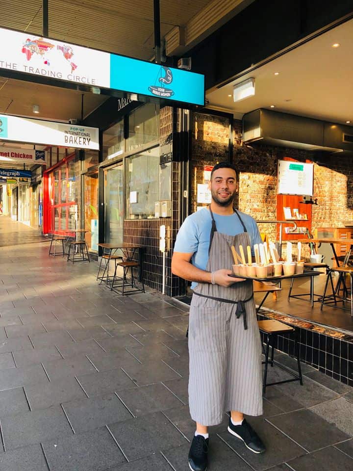 Ed Yousef, owner of the Syrian catering company, Syriana Traditional Cuisine. 