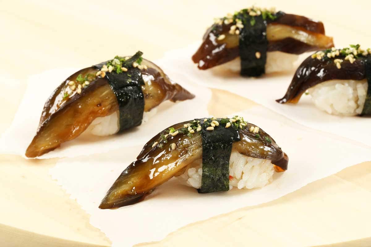 Ocean Hugger Foods is experimenting with eggplant-derived eel.
